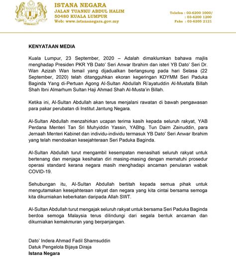 Pemohon mestilah terdiri daripada warganegara malaysia 2. Agong Nasihat Seluruh Rakyat Malaysia Bertenang & Jaga ...