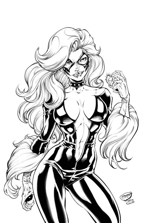 Black Cat By Inker Guy On Deviantart Black Cat Marvel Marvel Comics Art Black Cat