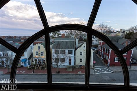 From The Rooftops Hidden Window At Jeremiah Lee Mansion Marblehead Ma