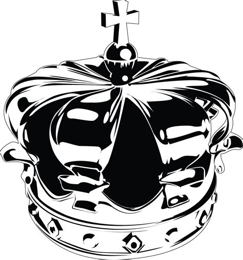 Crown Vector Crown Logo Graffiti Icon Black Elements Isolated On