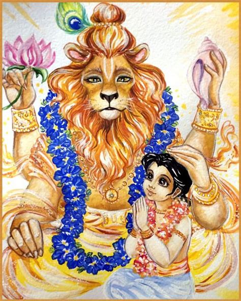 Narasimha Avatar And Prahlad An Ardent Devotee Of Lord Vishnu Artofit