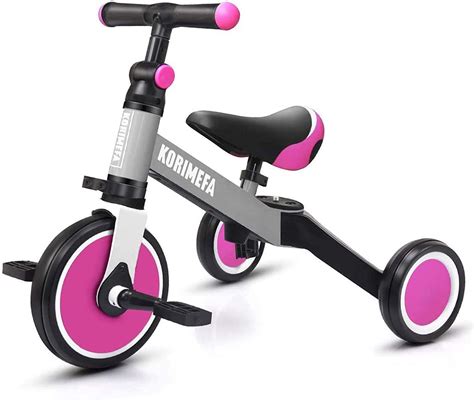 Buy Korimefa 5 In 1 Balance Bike Tricycles For 1 3 Years Old Toddler