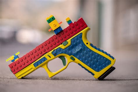 Culper Precision Block 19 A Glock 19 Customised To Look Like A Lego