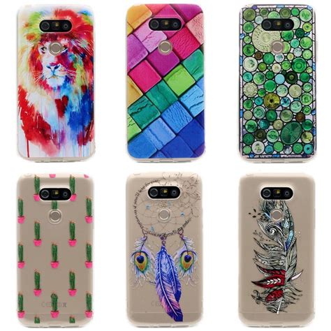RuCover Case Cover For LG G Soft Silicone TPU Back Phone Cases For Coque LG G Inch Printing