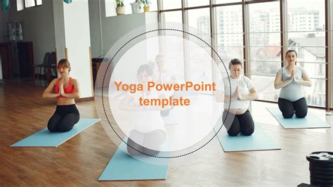 try this yoga powerpoint template ppt slide designs