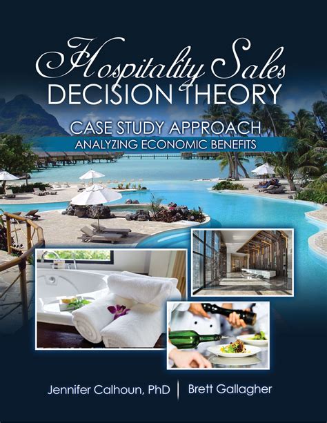 However, not everyone at the later stage of life gets the opportunity to work in this field. Hospitality Sales Decision Theory: Case Study Approach ...