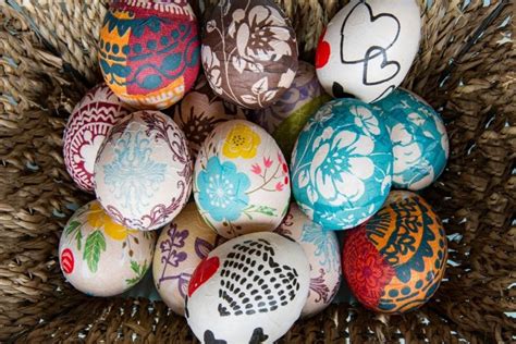 How To Decorate Easter Eggs Without Dye Creative Easter Egg Designs