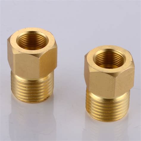 Enjoy fast delivery, best quality and cheap price. KES Faucet Supply Line Adapter 1/2 NPT Male to 9/16-24 ...