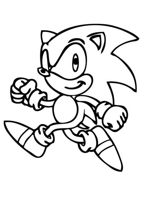 Dibujos De Sonic Para Colorear Descargar E Imprimir Colorear Imagenes