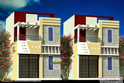 Row House Design Kerala Home Design And Floor Plans 9k Dream Houses