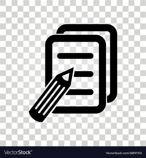 Notepad Icon Royalty Free Vector Image Vectorstock