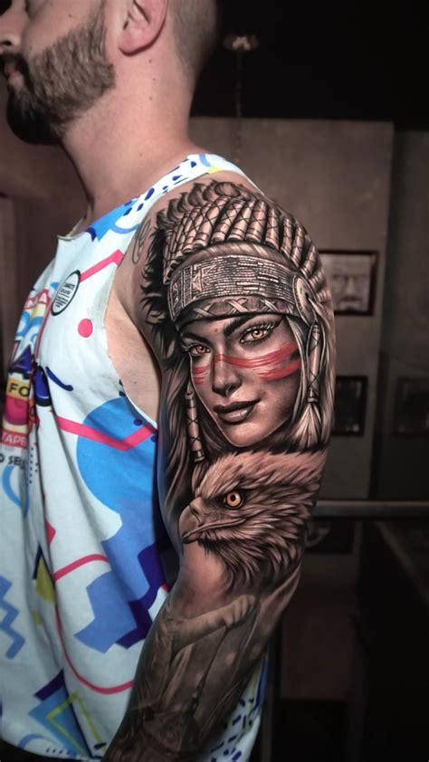 205 Indian Tattoo Designs 2023 Tattoosboygirl Portrait Tattoo