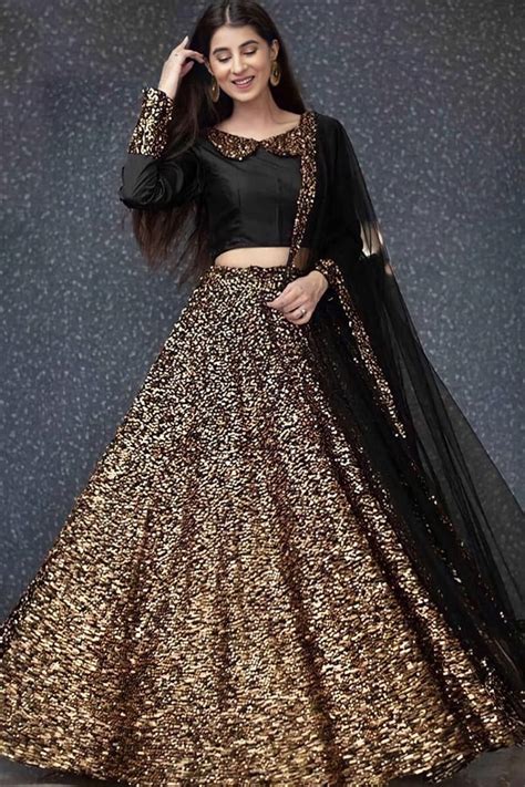 party wear traditional crop top lehenga golden 2021 [trending]