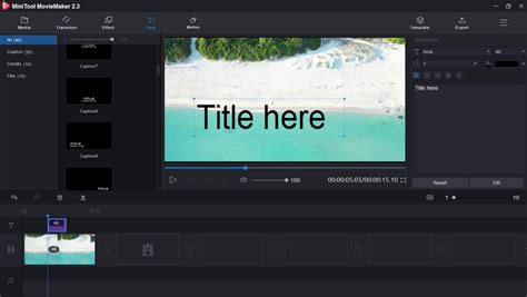 Solved How To Add Text In Premiere Quickly MiniTool MovieMaker