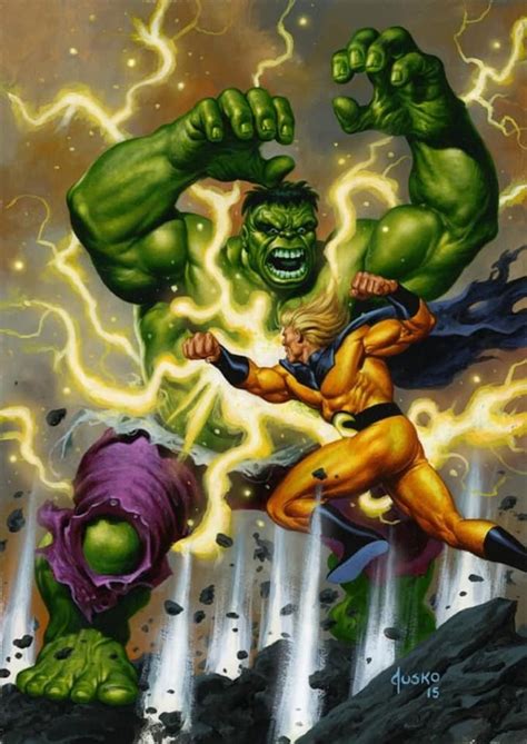 Sentry Vs Hulk Hulk Marvel Fictional Characters Comic Books