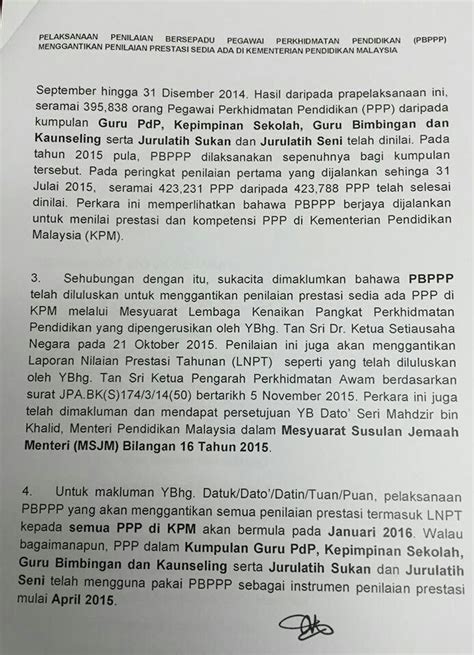 Supervisi dalam dunia pendidikan menjadi sangat penting dilaksanakan karena berpengaruh terhadap kinerja menggunakan alat (instrumen) yang dapat memberi informasi sebagai umpan balik untuk mengadakan penilaian terhadap ngalim purwanto. KAUNSELOR NURHAIZA CHE MAT : Surat Siaran Pelaksanaan ...
