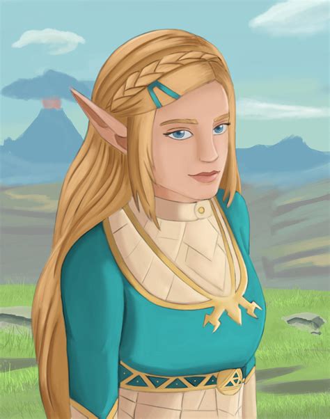 Princess Zelda Breath Of The Wild By Occultsage On Deviantart