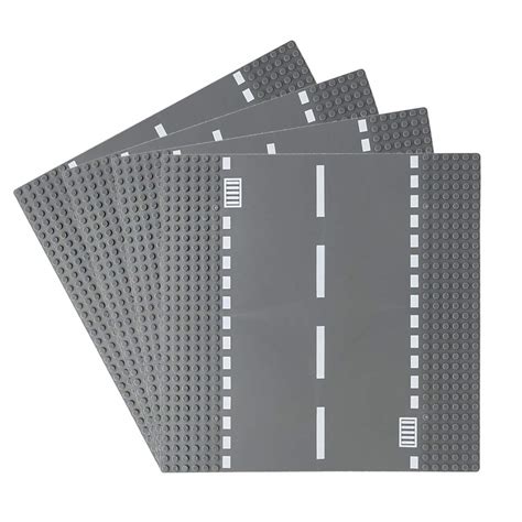 buy feleph classic road base plates city street straight road building kit 10 x 10 inches town