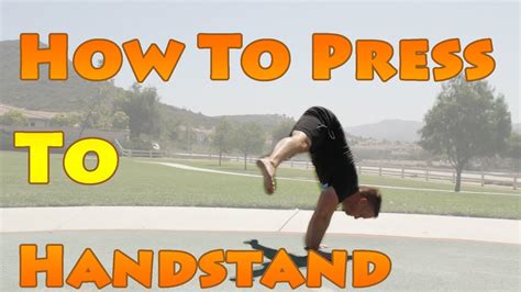 How To Press To Handstand Youtube