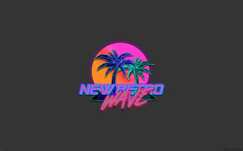 Wallpaper Id 118533 New Retro Wave Typography Photoshop Synthwave