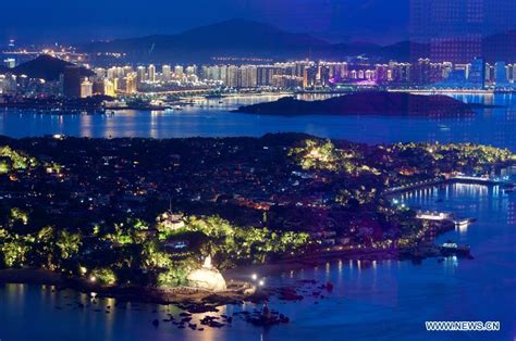 Amazing Night View Of Xiamen Host City For 2017 Brics Summit115