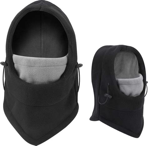 Tagvo Winter Balaclava Face Mask Breathable Windproof Motorcycle Cycling Thermal Polar Fleece