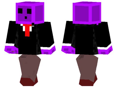 Purple Slime Suit Minecraft Pe Skins