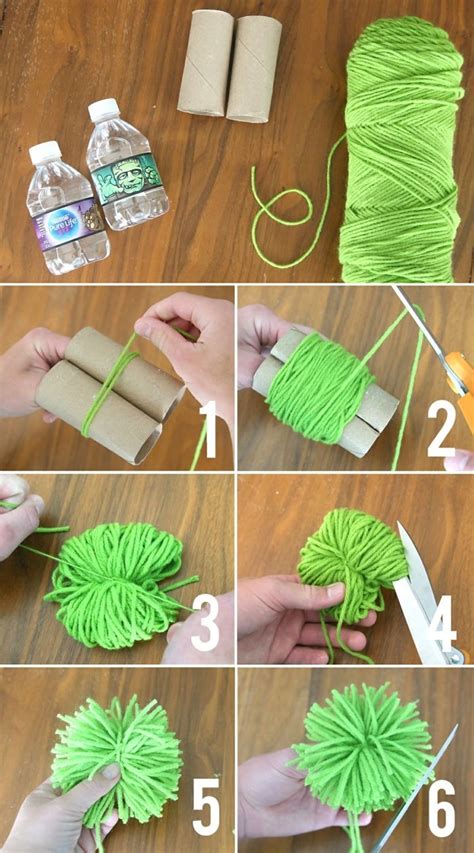 Diy Yarn Crafts To Sell Diy Yarn Crafts Pom Pom Ambachten Doe Het