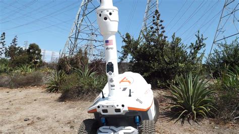 Inspection Of Electrical Equipment By A Mobile Robot Youtube