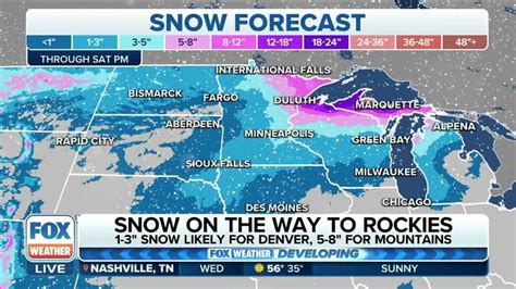 Cross Country Storm Expected To Bring Heavy Snow Across Upper Midwest