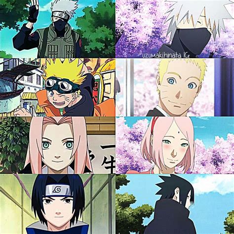 Naruto Kakashi Sakura Sasuke Team 7 Sakura And Sasuke Anime Naruto Team 7