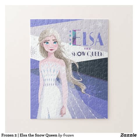 Frozen 2 Elsa The Snow Queen Jigsaw Puzzle Snow Queen