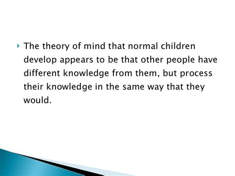 Psychological Concepts Theory Of Mind