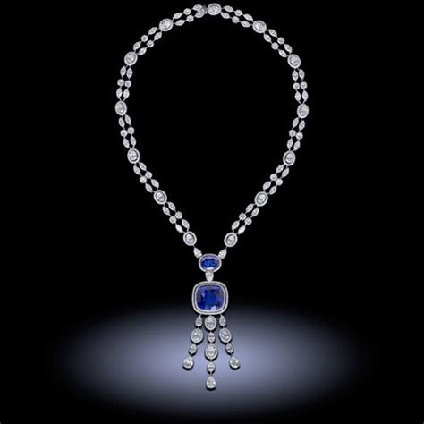 Diamond And Sapphire Necklace Gorgeous Jewelry Sapphire Necklace