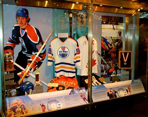 Hockey Hall Of Fame Oilers Toronto Canada Wayne Ontario Greats