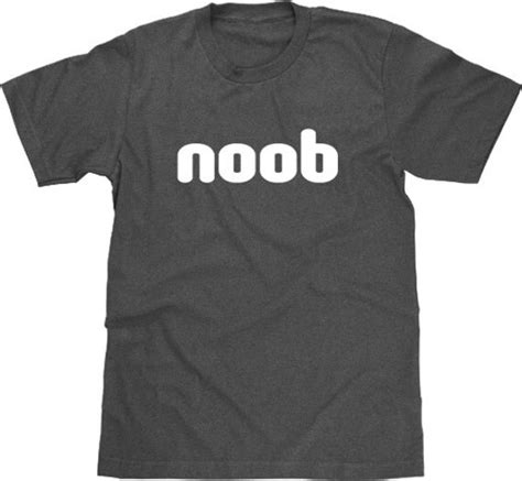Noob Shirt Video Game Shirt Funny Shirt Noob By Naughtycatapparel
