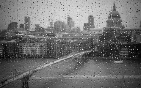 Black Wallpaper Photo Rain Glass Drops Of The White City Phone Wallpapers