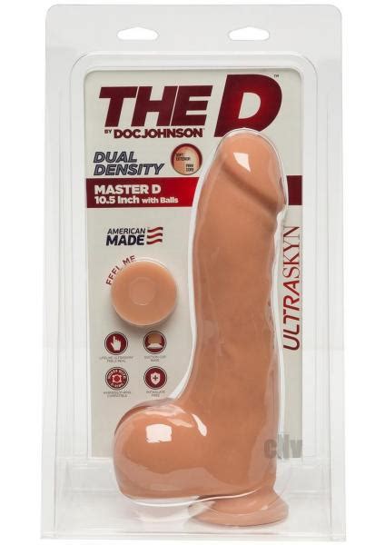 The D Master D 105 Inches Dildo With Balls Ultraskyn