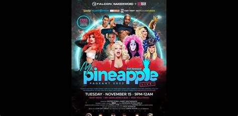 Falcon Naked Sword Sponsoring First Live Mx Pineapple Pageant Avn