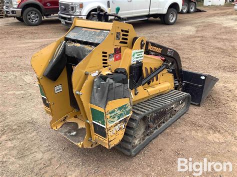 2012 Vermeer S800tx Stand On Compact Track Loader Bigiron Auctions