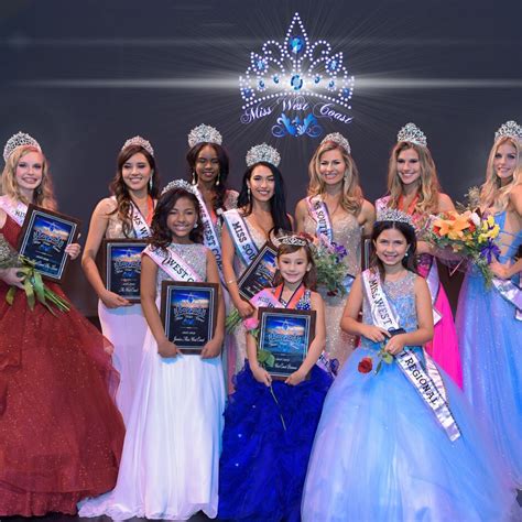 Miss West Coast 2019 Junior Contestants Pageant Planet