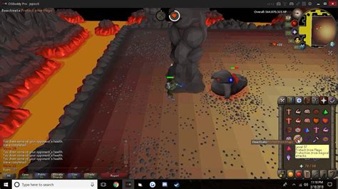 Runescape 2007 Inferno How To Perfectly Flick Blobs Youtube