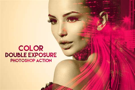Color Double Exposure Photoshop Action By Claugabriel On Envato Elements