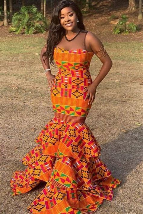 African Kente Dress For Women Dashiki Womens Clothing Etsy