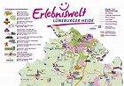 Karte Erlebniswelt Lüneburger Heide