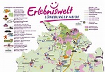 Karte Erlebniswelt Lüneburger Heide