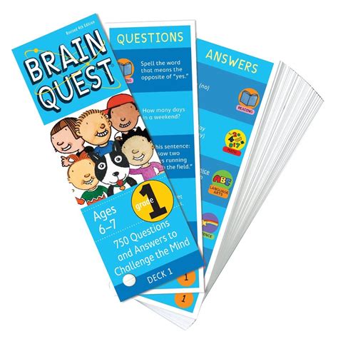 I discovered the brain quest cards by chance in early 2010, when i ordered 3 early childhood decks. Brain Quest Grade 1 4th Edition - Grand Rabbits Toys in Boulder, Colorado