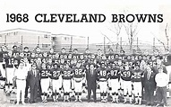 Cleveland Browns 1969 Topps Football Cards