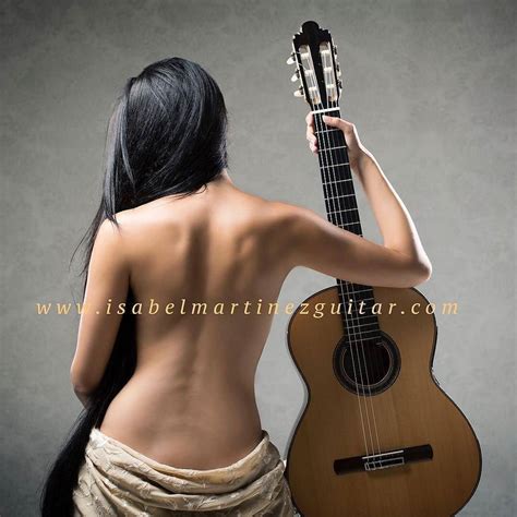 New Level In Marketing For Female Classical Guitarists But A Very Beautiful Picture