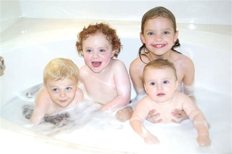 Choosing Joy Today Cousins Bubble Bath Fun